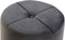 Voetensteun DKD Home Decor Grijs Polyester Metaal Gouden (38 x 38 x 34 cm)
