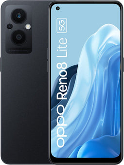 OPPO Reno8 Lite - 5G Smartphone - 128GB ROM 8GB RAM - Cosmic Black