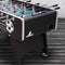 Cougar Arena Voetbaltafel in zwart - Tafelvoetbal tafel incl. 4 ballen en scoreteller - Indoor voetbal tafel van 141x75x88cm