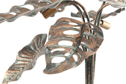 PTMD Floren Vloerlamp Palm - 48 x 46 x 66 cm - Metaal - Koper