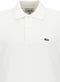 Lacoste Heren Poloshirt - Korte Mouwen - Wijd Model - Wit - Maat 5XL