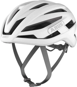 Abus StormChaser Ace - Racehelm - In-mold constructie ponytail compatible - Polar White