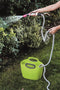 G.F. Aquapop - Uitrekbare slangset 30 m - Inclusief 3 jet tuinspuit en opbergtas - Lime