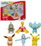 Pak 6 Pokémon-figuren - BANDAI - JW3614 - 5 cm - Pokémon Battles