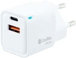 CoolBox COO-CUP-20CA - Oplader - 20W Quick Charge 3+ - USB type-A en USB type-C - 44g