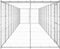 vidaXL - Hondenkennel - met - dak - 26,62 - m² - gegalvaniseerd - staal