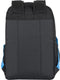 Rivacase Regent 8069 - Laptoptas - Vak voor tablet - Zwart Cyaan Monochrome