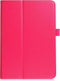 Lunso - Geschikt voor Lenovo Tab M10 Gen 1 - Stand flip Bookcase hoes - Roze
