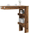vidaXL - Bartafel - wandgemonteerd - 102x45x103,5 - cm - bewerkt - hout - oud - hout