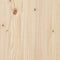 vidaXL Tuintafel 82,5x82,5x110 cm massief grenenhout