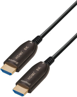 Transmedia C 507-20 M - HDMI AOC - 8K 60Hz HDR - Zwart