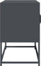 vidaXL - Tv-meubel - 68x39x60,5 - cm - koudgewalst - staal - antracietkleurig