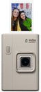 FUJIFILM instax mini Liplay+™ - Instant Camera - Dubbele camera's Geluidsfunctionaliteit - Sand Beige