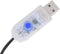 vidaXL Kerstboomverlichting met 250 LED's blauw net 250 cm