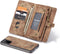 Caseme - vintage 2 in 1 portemonnee hoes - Geschikt voor Samsung Galaxy S20 Plus / S20+ - Bruin