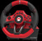 Hori NSW-228U - Racestuur Pro Deluxe - Ergonomisch ontwerp - Rood Zwart