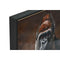 Schilderij Home ESPRIT Bruin Zwart Gorilla Loft Coating 51,5 x 4,5 x 71,5 cm (2 Stuks)