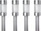 Hyundai - RVS buitenlamp op zonne-energie – LED - 4 pack