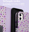 iMoshion Hoesje Geschikt voor iPhone 11 Hoesje Met Pasjeshouder - iMoshion Design Bookcase smartphone - Meerkleurig / Purple Flowers