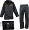 Infinity Goods Regenpak - Unisex - 100% waterdicht - Zwart