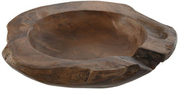 Middenstuk Home ESPRIT Natuurlijk Donkerbruin 45 x 45 x 6 cm