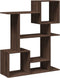 vidaXL - Kamerscherm - / - boekenkast - 92x29x112 - cm - hout - bruin - eikenkleur