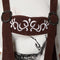 dressforfun Weißensee - Lederhose - Klassieke klederdrachtlook - Bruin
