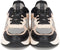 POSH by Poelman MACY - Dames Sneakers - Imitatieleer met mesh - Wit/beige (42)