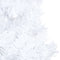 vidaXL - Kunstkerstboom - met - verlichting - en - kerstballen - 180 - cm - PVC - wit