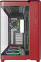Montech KING 95 PRO - ATX Behuizing - Gebogen Glazen Voorpaneel RGB - Rood