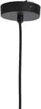 Light & Living Hanglamp Sulina - Linnen - 35cm - Wit/Zwart