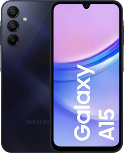 Samsung Galaxy A15 - 4G - 128GB - AMOLED 6,5 inch - Blauw zwart