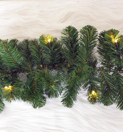 Holiday Tree - Alaskan Pine guirlande slinger 270 x 20 cm met warm...