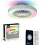 Nolt Cyra - Plafondventilator met Verlichting - LED RGBW - Tuya Wifi Smart - ⌀ 50cm - Wit