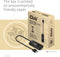 Club 3D CAC-1335 - HDMI + Micro USB naar DisplayPort™ Adapter - 4K120Hz of 8K30Hz - Zwart