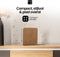 Hom&Com - Vogelgeluidenbox - Bewegingssensor - Scandinavisch design