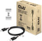 Club 3D - DisplayPort 2.1 DP80 - 1,2m - Zwart