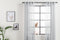 Lifa Living - Vitrages - Set van 2 - Licht grijs - 150 x 250 cm (2 stuks)