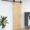 vidaXL - Deur - NARVIK - 85x210 - cm - massief - grenenhout