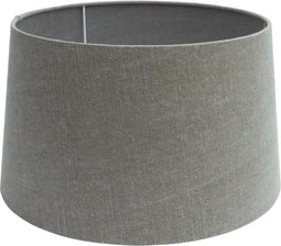 PTMD Caep White Linen Lampshade Round M