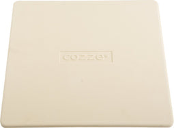 Cozze® Pizzasteen 34,5 cm - Cordieriet - Vaatwasserbestendig - Beige