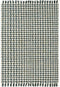 Brink en Campman - Atelier Poule 49805 Vloerkleed - 140x200 - Rechthoek - Laagpolig Tapijt - Modern - Blauw, Zwart_wit