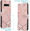 iMoshion Hoesje Geschikt voor Samsung Galaxy S10 Hoesje Met Pasjeshouder - iMoshion Design Softcase Bookcase - Goud / Roze / Pink Graphic