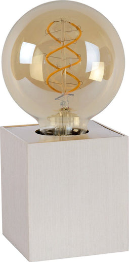 Lucide PABLO - Tafellamp - 1xE27 - 40W - Mat chroom