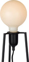 Atmooz - Vloerlamp Clarisse - Staande Lamp - Stalamp - Woonkamer - Zwart - Hoogte 141cm - Metaal