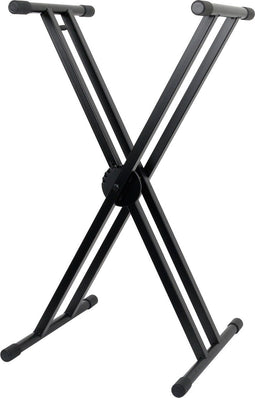 Innox INA DOUBLE Pro - Keyboard statief - Dubbele beugelconstructie - Zwart
