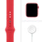 Apple Watch Series 6 - Smartwatch - Zuurstofmeting ECG - Rood (44 mm)