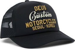 Deus - Kamli Trucker Cap Black