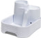 Cat Mate Drinkfontein 335E - met 3 Niveaus - voor Katten en Kleine Honden - 2 liter - wit
