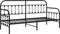 vidaXL - Ligbed - Frame - Zwart - 75x190 - cm - Staal